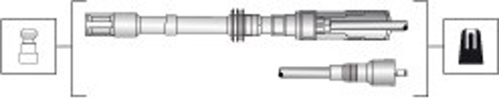 Комплект проводов зажигания MAGNETI MARELLI 941318111275