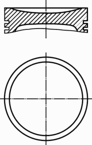 Поршень MAHLE/KNECHT 009 24 00