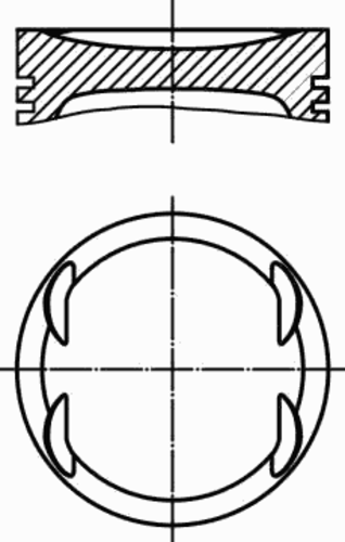 Поршень двс MAHLE/KNECHT 0116902