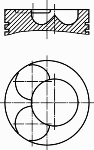 Поршень двс MAHLE/KNECHT 0305902