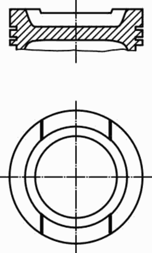 Поршень двс MAHLE/KNECHT 033 01 02
