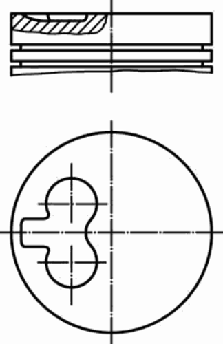 039 24 01 поршень d83x2x2x3 +0.5 MAHLE/KNECHT 039 24 01