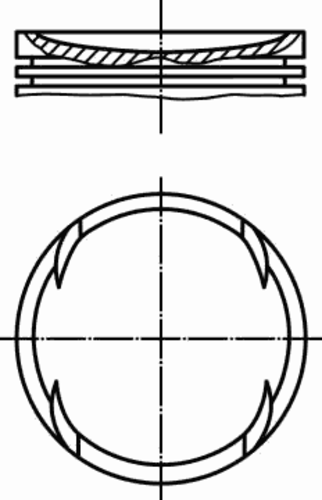 Поршень двс MAHLE/KNECHT 063 55 00