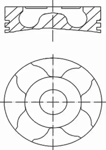 229 04 00 поршень d128 MAHLE/KNECHT 229 04 00