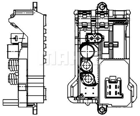 Блок управления вентилятором MAHLE/KNECHT ABR29000P