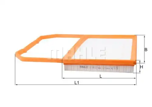 Фильтр воздушный MAHLE/KNECHT LX4632