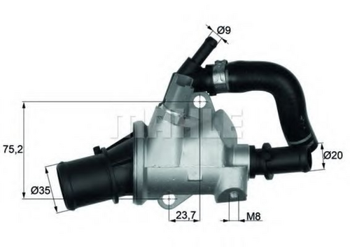 Термостат MAHLE/KNECHT TI 146 88