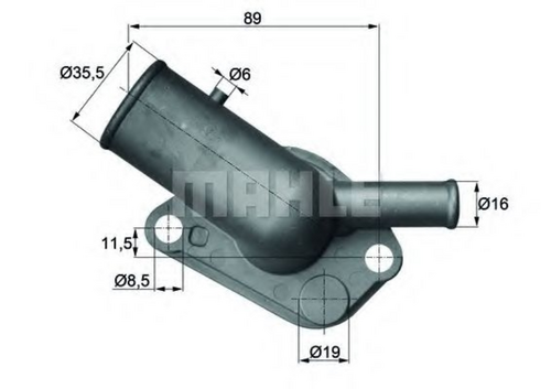 Термостат MAHLE/KNECHT TI 64 87D