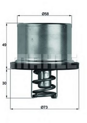 Термостат MAHLE/KNECHT TX 37 79
