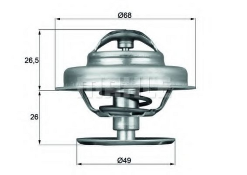 Термостат MAHLE/KNECHT TX 62 89