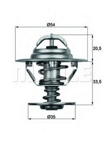 Термостат MAHLE/KNECHT TX 8 83D