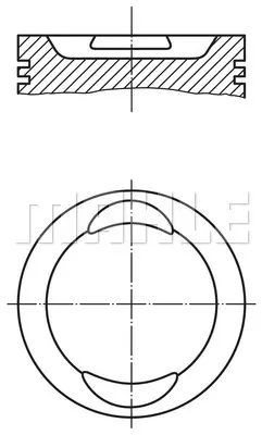 Поршень MAHLE/KNECHT 0094100