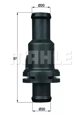 Термостат охлаждающей жидкости MAHLE/KNECHT TH575