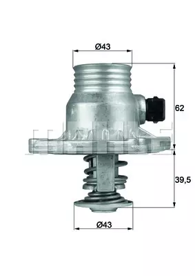 Термостат охлаждающей жидкости MAHLE/KNECHT TM11105