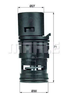 Термостат MAHLE/KNECHT TO775
