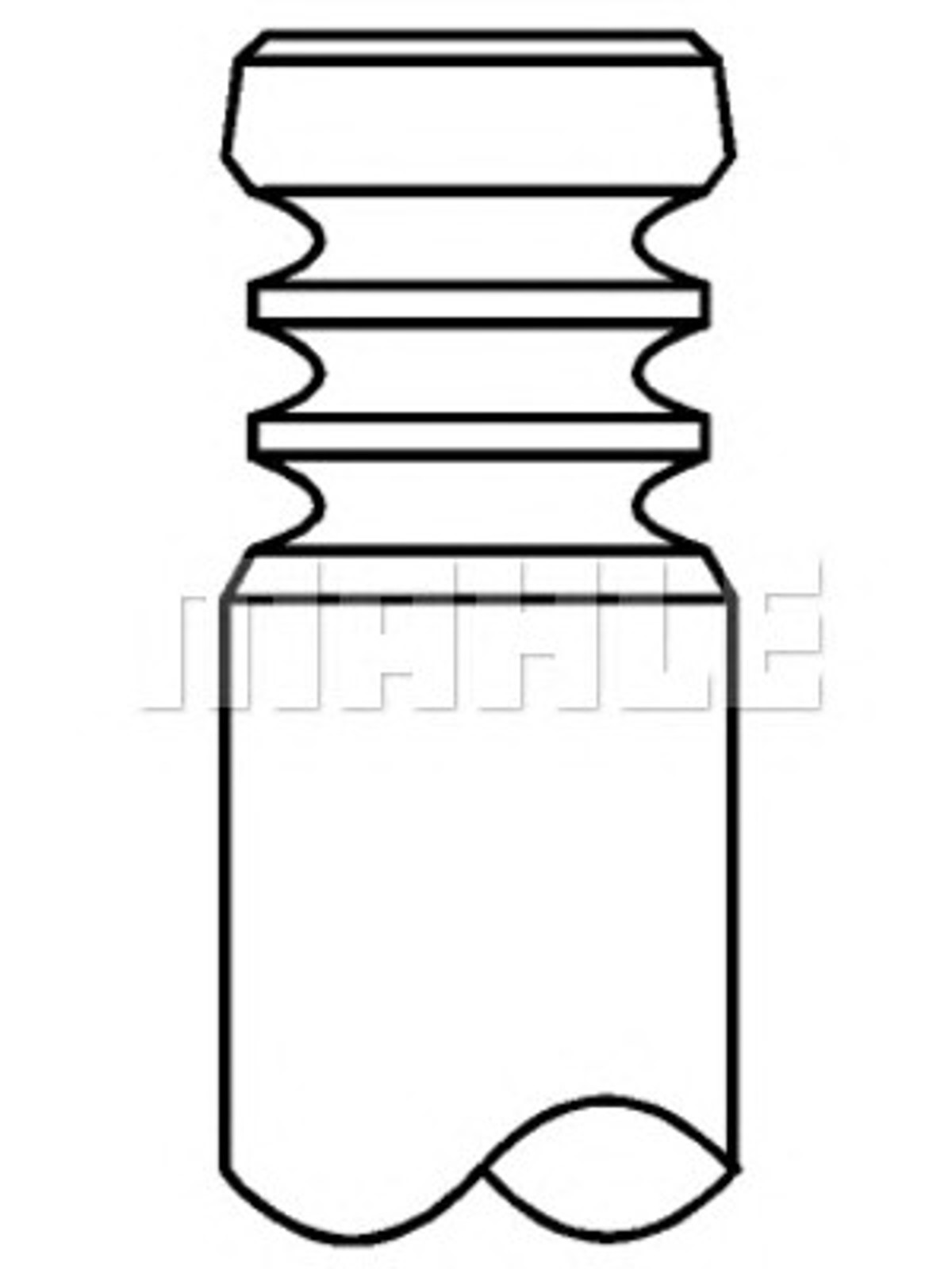 Клапан двигателя выпускной MAHLE/KNECHT 029VA30965100