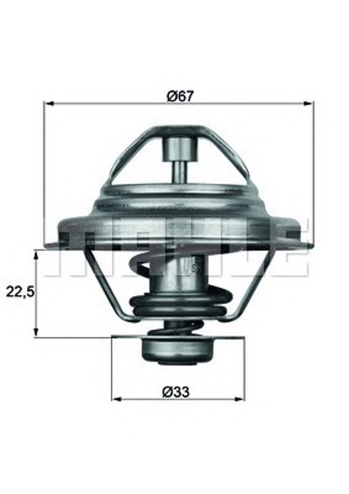 Термостат MAHLE/KNECHT TX2480D