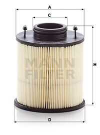 Фильтр карбамидный MANN-FILTER U620/4YKIT