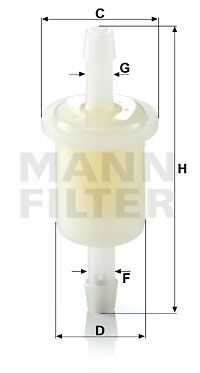 Mann MANN-FILTER WK 21 (10)