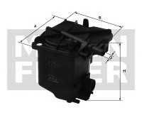 Топливный фильтр MANN-FILTER WK9015X