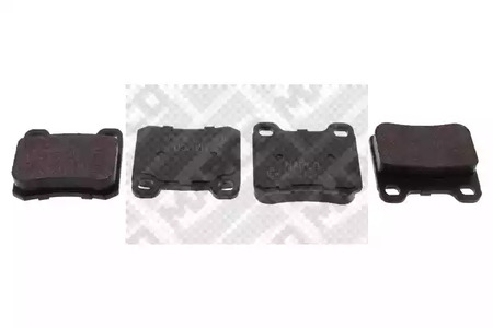 Тормозные колодки MAPCO 6704