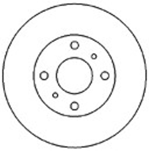 Диск тормозной MAPCO 45515