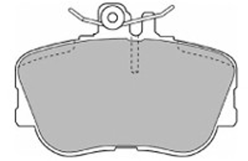 Колодки тормозные дисковые MAPCO 6374