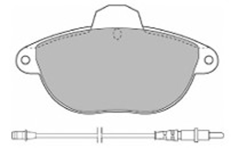 Колодки тормозные дисковые MAPCO 6466