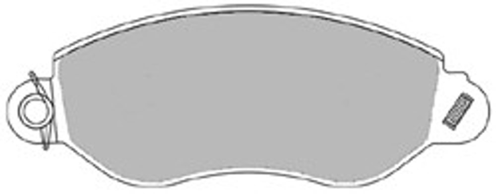 Колодки тормозные дисковые MAPCO 6569