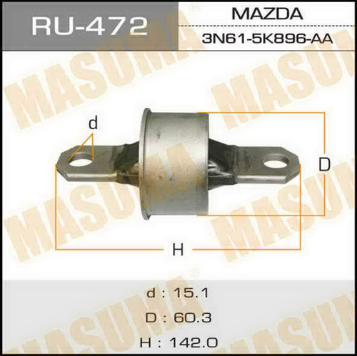 Втулка балка моста