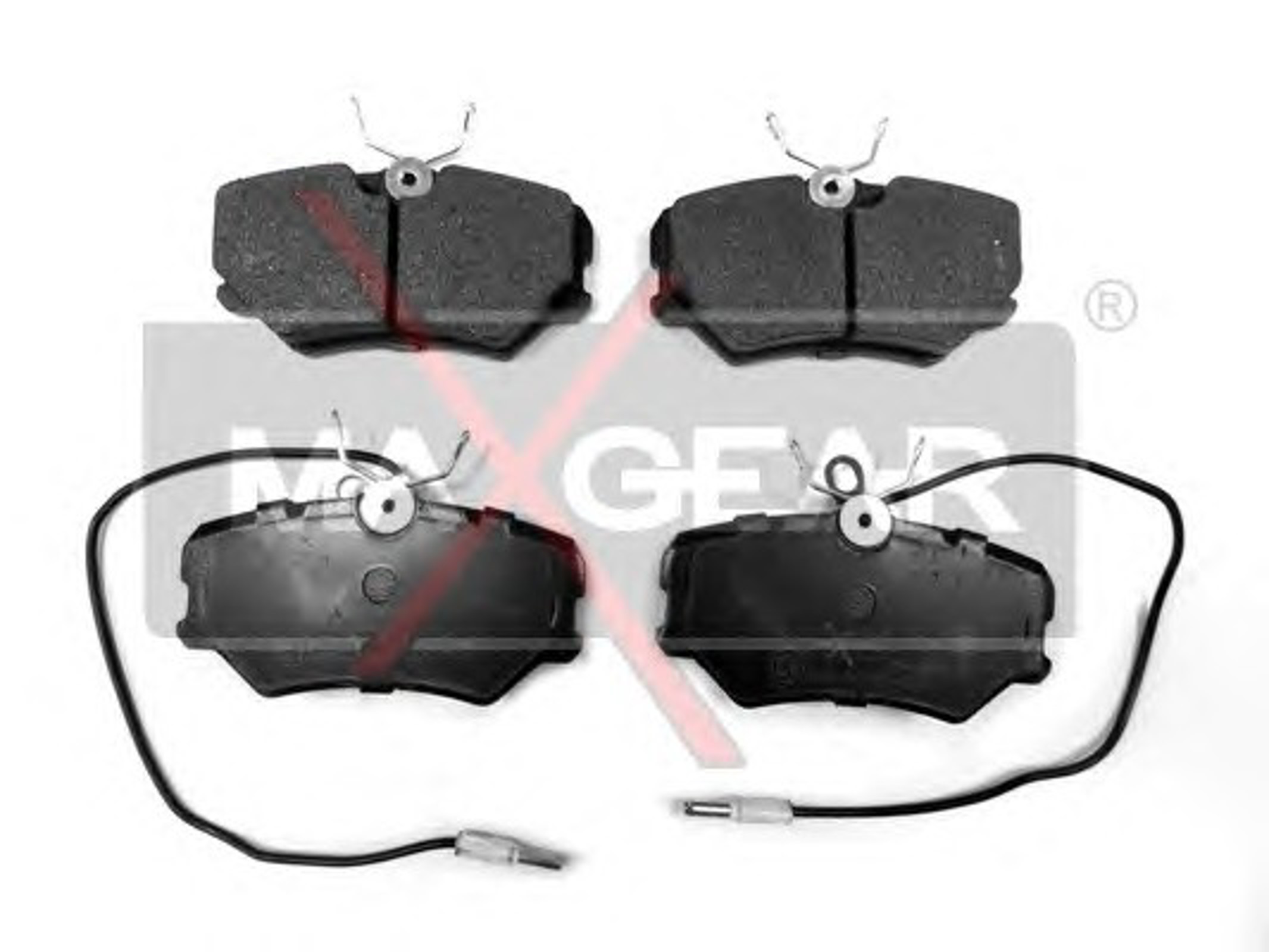 Колодки тормозные дисковые MAXGEAR 19-0443