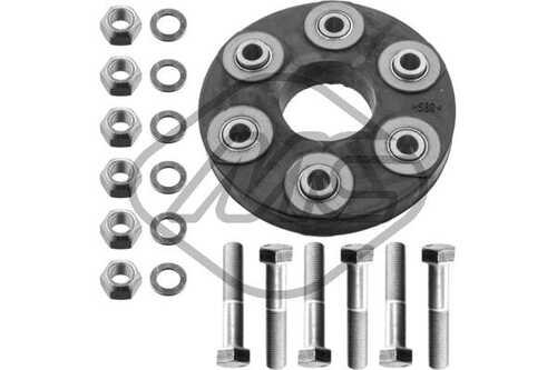 Муфта карадна с болтами clase e METALCAUCHO 40584