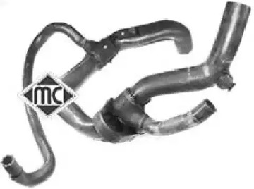 Шланг радиатора METALCAUCHO 08789