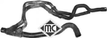Патрубок радиатора METALCAUCHO 08917