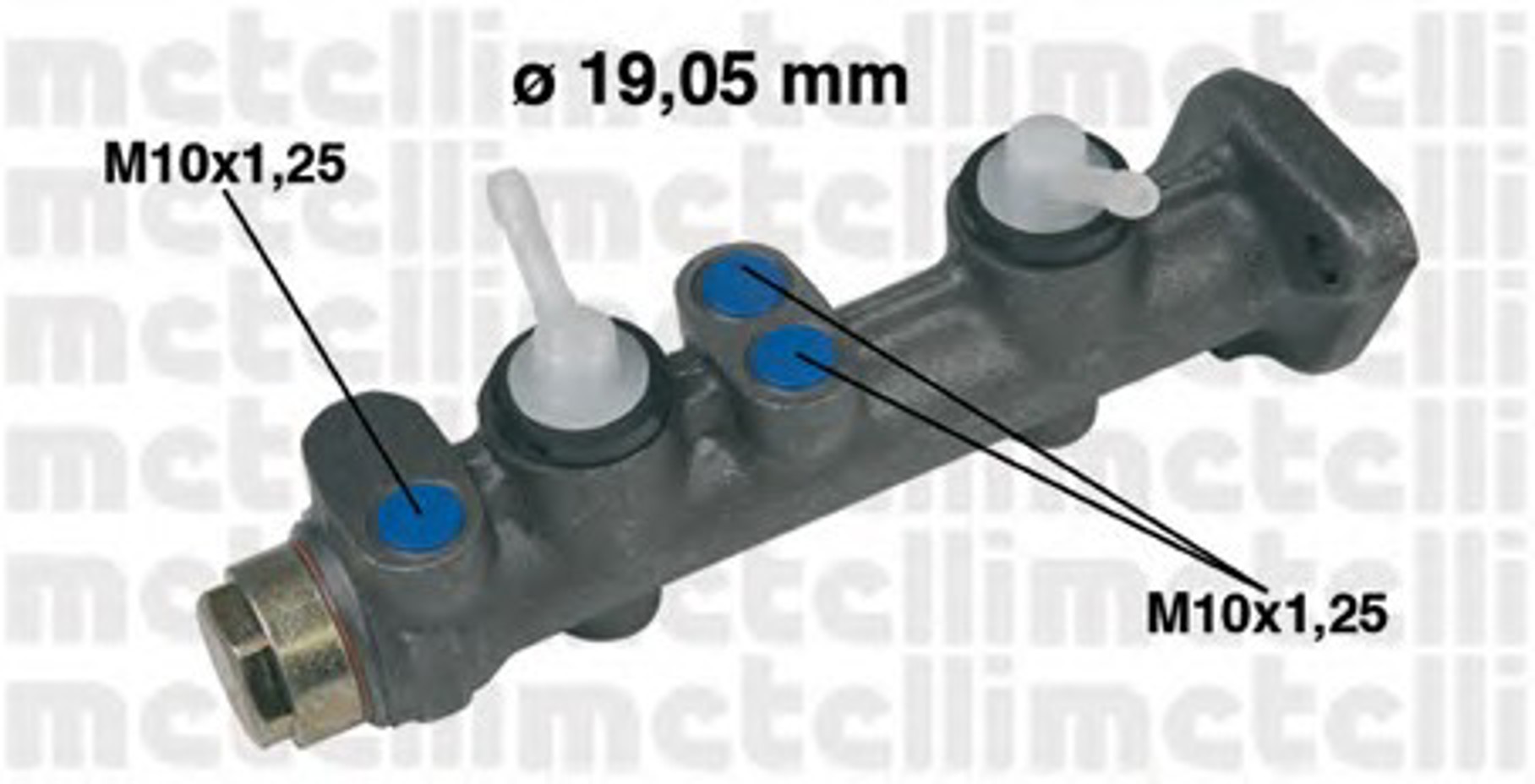 Главный тормозной цилиндр METELLI 05-0004