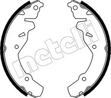 Колодки тормозные METELLI 53-0029