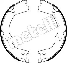 Колодки тормозные барабанные METELLI 53-0498