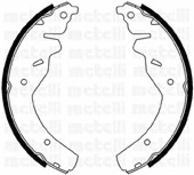 Комплект тормозных колодок METELLI 53-0215