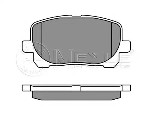 Тормозные колодки MEYLE 025 238 3617