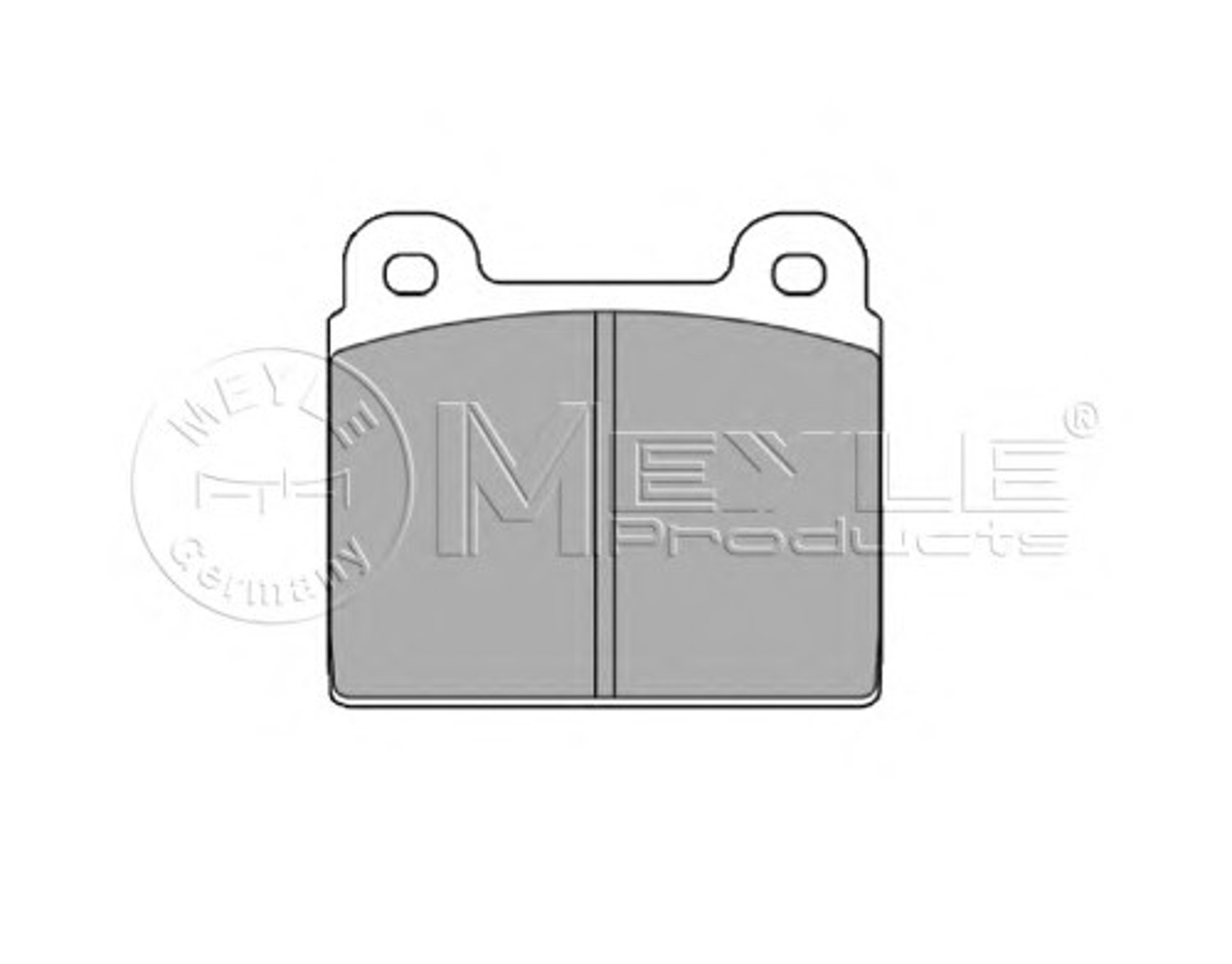 Колодки тормозные дисковые MEYLE 025 200 1118