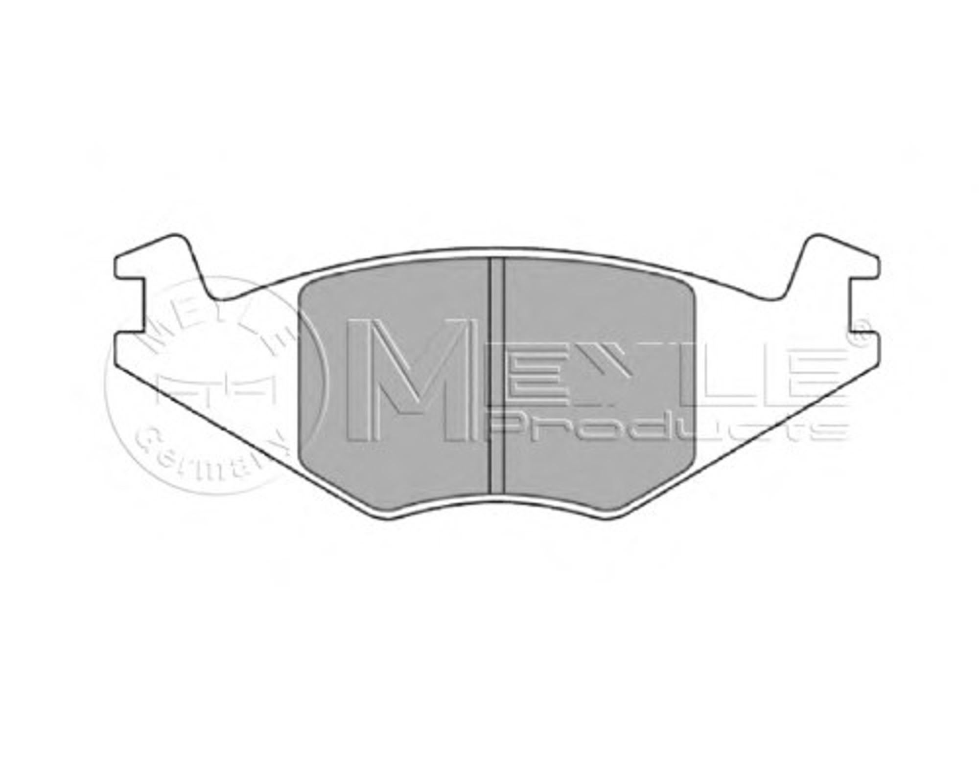 Колодки тормозные дисковые MEYLE 025 208 8917