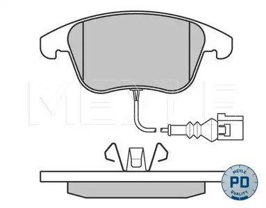 Тормозные колодки MEYLE 025 243 3219/PD