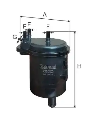 Фильтр топливный MFILTER DF3529