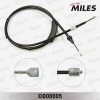 Ei000747 трос ручного тормоза hyundai santa fe 06- 1812мм зад.прав. MILES EI000747
