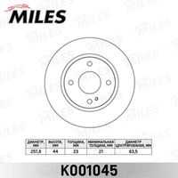Тормозные диски MILES K001045