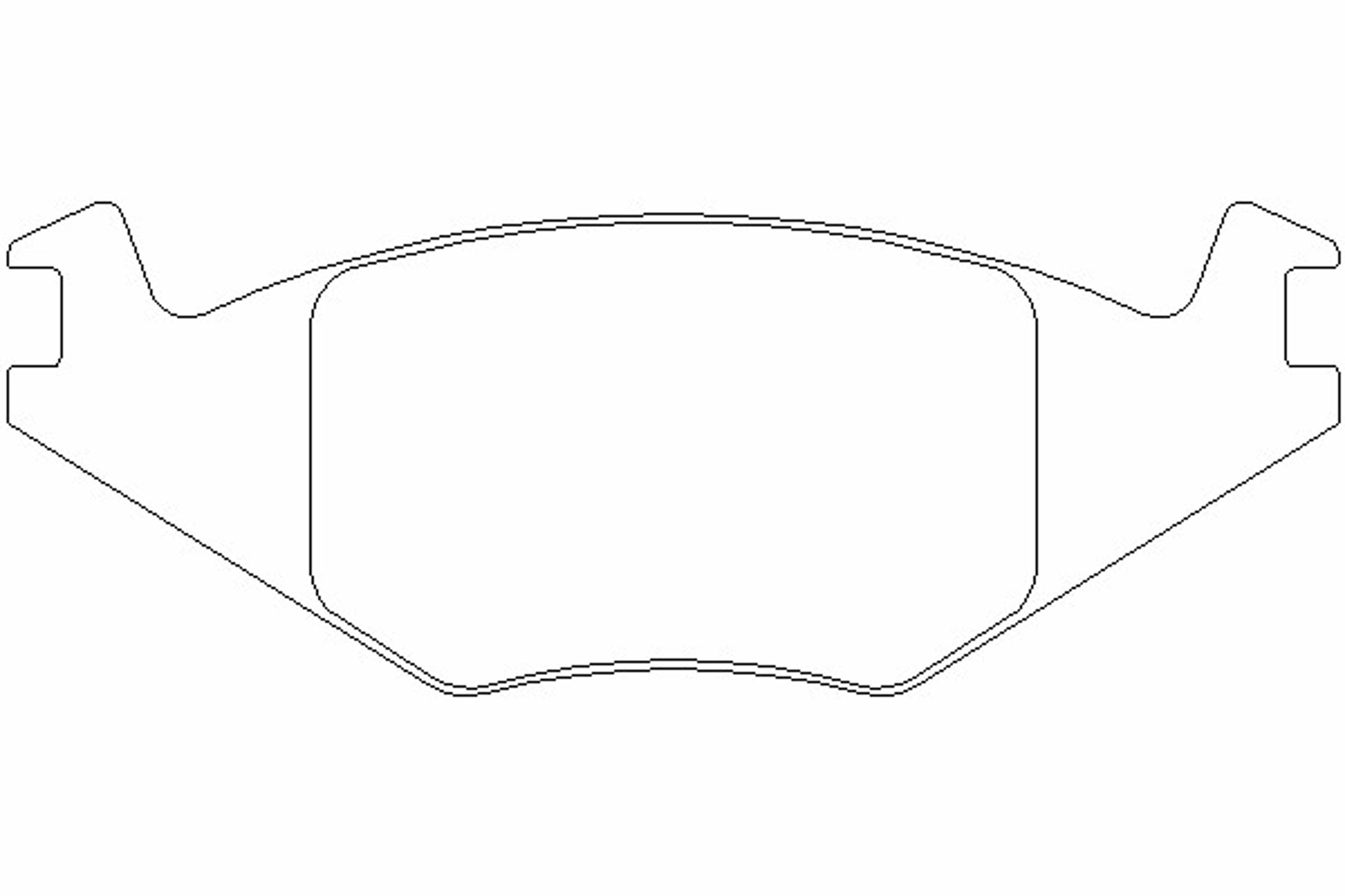 Колодки тормозные дисковые MINTEX MDB1273