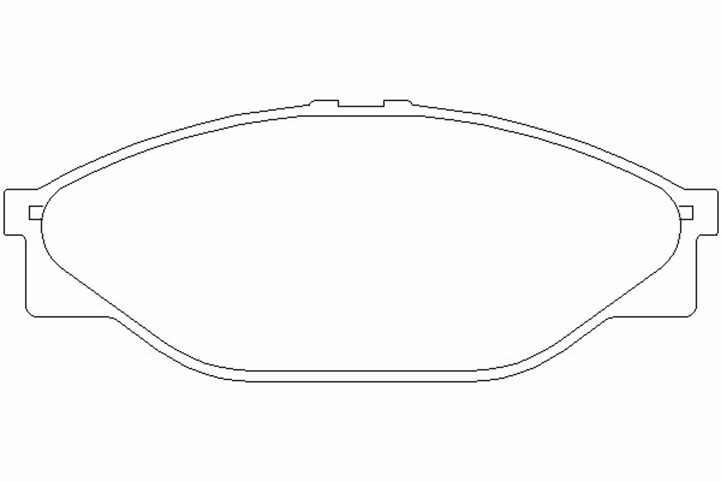 Колодки тормозные дисковые MINTEX MDB1535