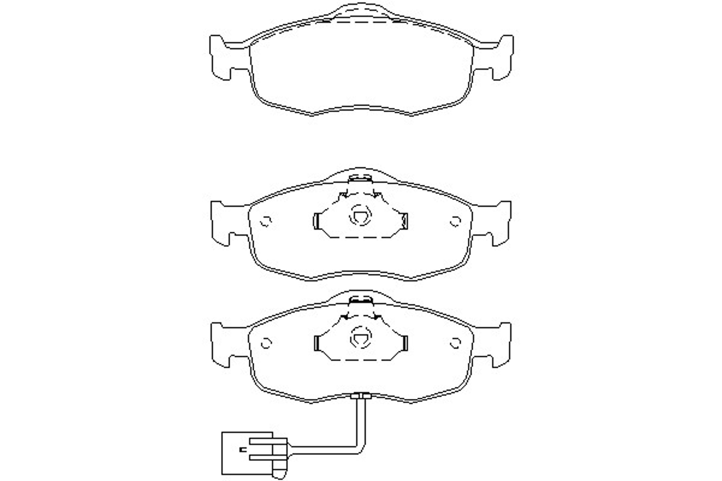 Колодки тормозные дисковые MINTEX MDB1622