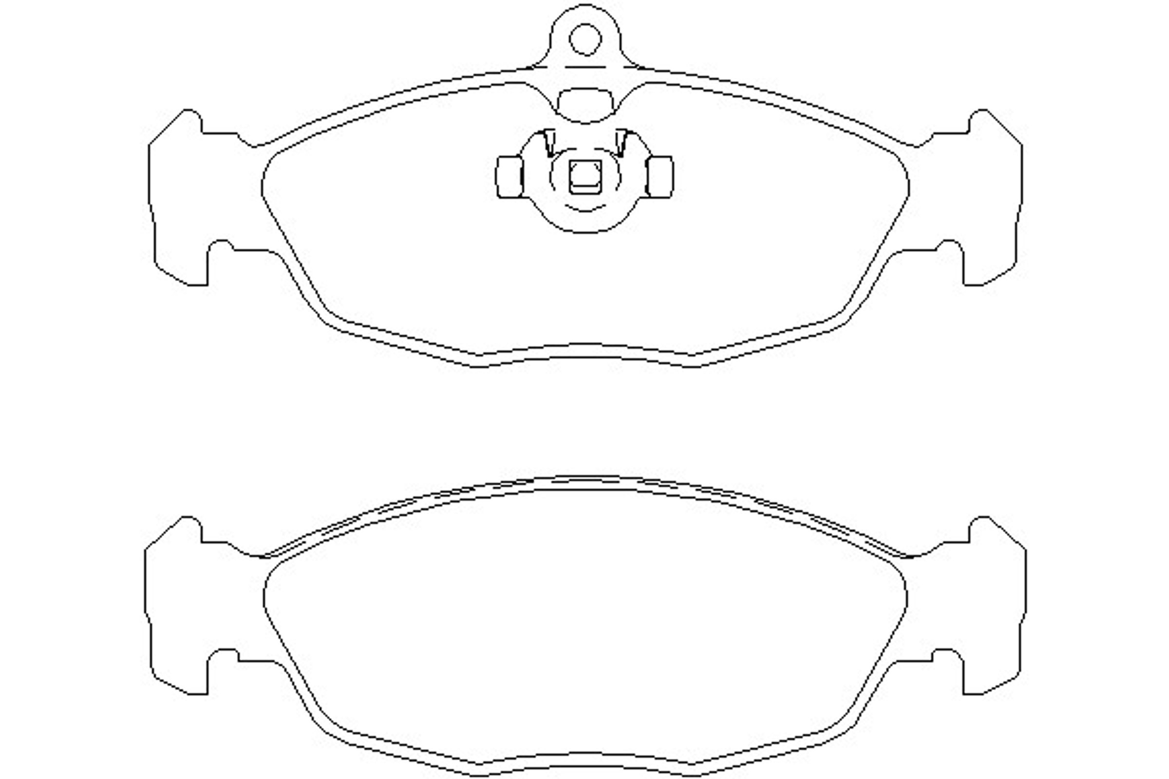 Колодки тормозные дисковые MINTEX MDB2243