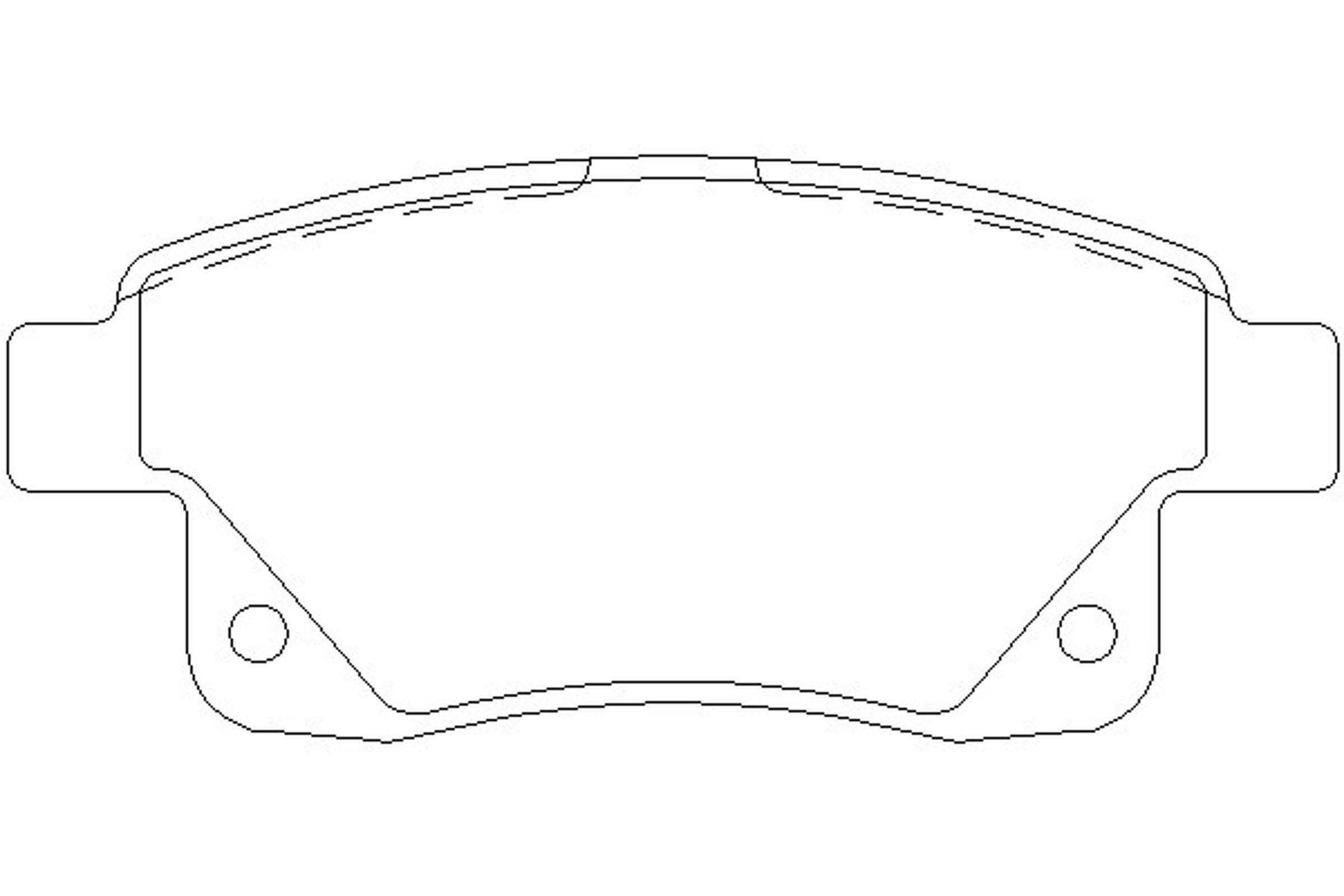 Колодки тормозные дисковые MINTEX MDB2853